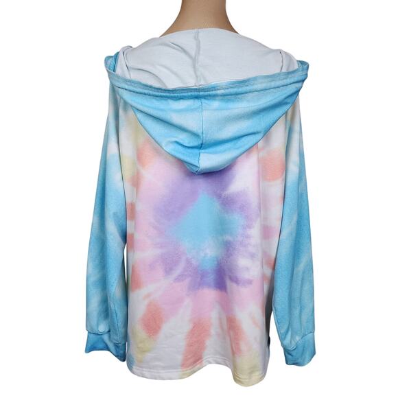 Tie Dye XL Hoodie Sweatshirt - Picture 2 of 3